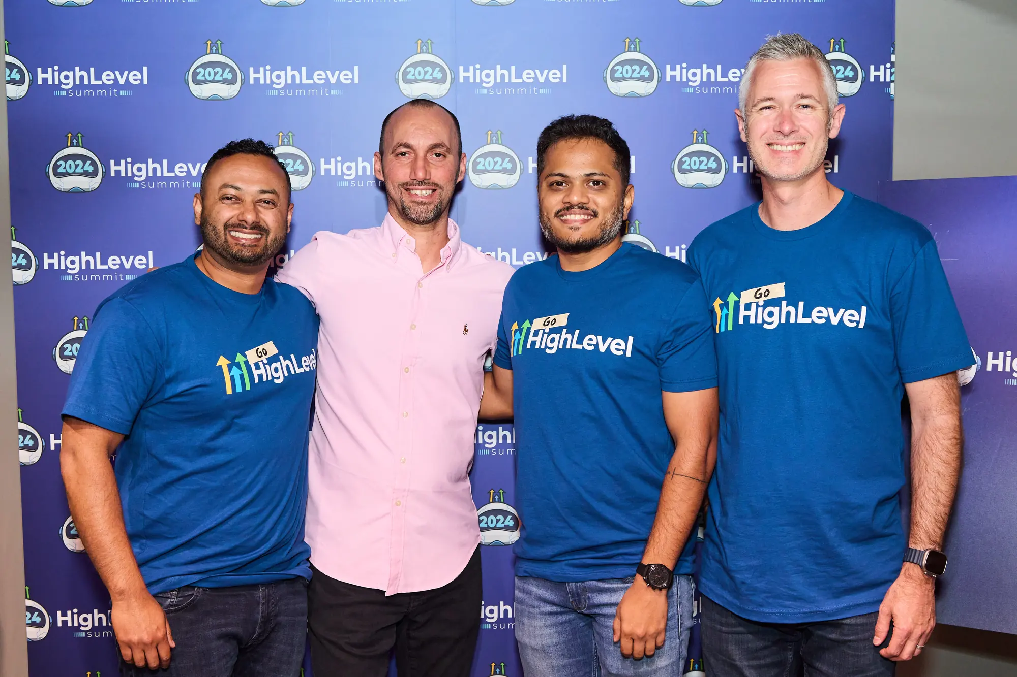 Dan with the HighLevel leadership team